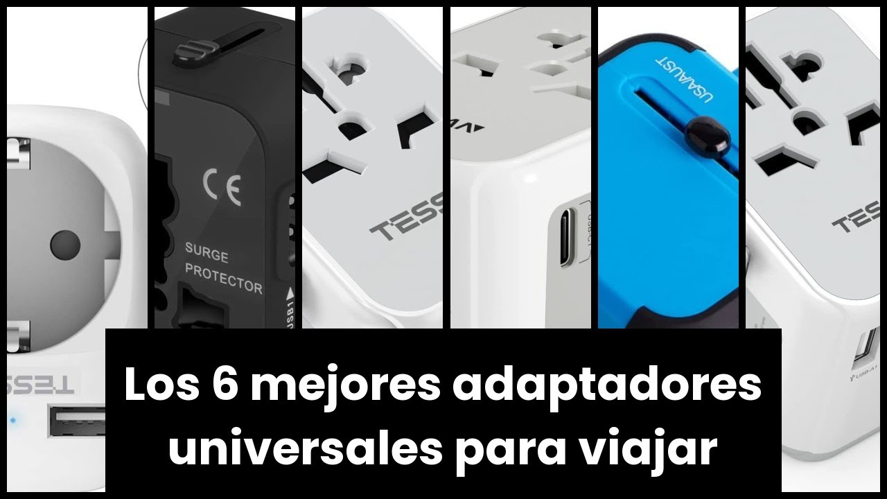 ADAPTADOR UNIVERSAL ENCHUFE VIAJE: Los 6 Mejores Adaptadores ...