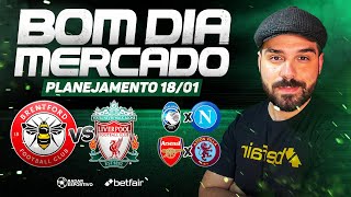 Planejamento para Trader Esportivo - Dia 18/01/25