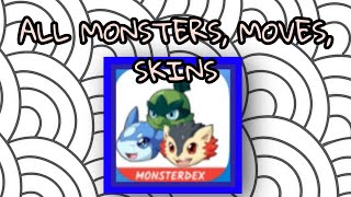 POKEDEX/MONSTERDEX FOR MONSTER MASTERS NEW! ALL MONSTER, MOVES, SKINS