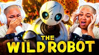 *The Wild Robot* Had me Bawling 😭 | First Time Watching | Reaction