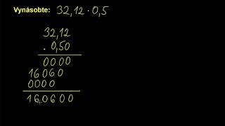 Násobenie desatinných čísel | Základy algebry | Matematika | Khan Academy
