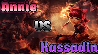 Annie vs Kassadin League of legends #3 😱 😱 😱