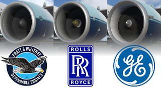 [Prepar3D / PMDG 777-200ER] Engine Start-up Sound Comparison between PW, RR and GE (1.11.1143)