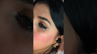 How to apply Black and silver liner  || #makeup #eyemakeupideas #trend #trending #trendingshorts