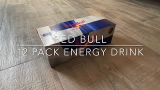 Only Unboxing | Red Bull Energy Drink (Original 12 Pack Karton, 250ml) recorded by Timelapse