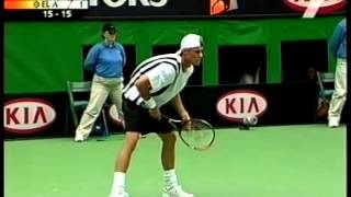 El Aynaoui  Hewitt - Australian Open 2003 4R