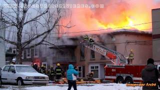 INCENDIE MAJEUR À NICOLET