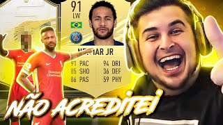 TIREI O NEYMAR NO 82+ E UM ICON NEGOCIÁVEL! PACK OPENING INSANO NO FIFA 21!