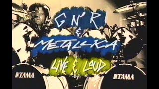 Metallica & Guns N' Roses - MTV Live & Loud - Backstage with the Bands (1992)