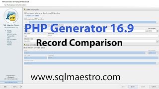 PHP Generator 16.9 new features. Part 3. Record Comparison