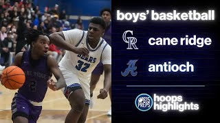 TSSAA boys basketball highlights: Cane Ridge 69, Antioch 57