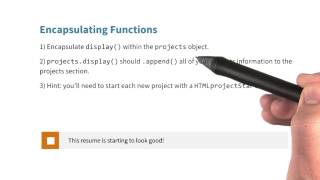 Encapsulating Functions Quiz - JavaScript Basics