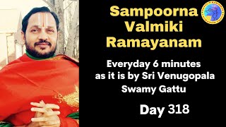 Sampoorna Valmiki Ramayanam - English - Day 318