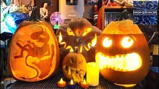 LAS MEJORES IDEAS PARA TALLAR CALABAZAS DE HALLOWEEN 2023 |NQUEH