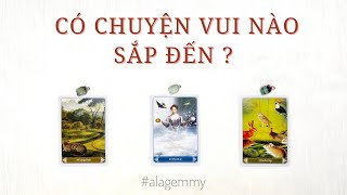 CÓ CHUYỆN VUI NÀO SẮP ĐẾN VỚI BẠN ? 🤩🎐🍹🥂🍾Tarot🌻🌷🌞🥂🍭