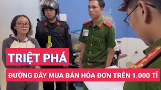 Phá đường dây mua bán hóa đơn trên 1.000 tỉ đồng