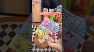 Sanrio sticker gum | Kẹo cao su hình dán Sanrio #kawaii #cute #sticker #bubble #kuromi  #cinnamoroll