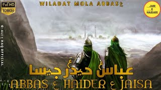 7 Rajab | Wiladat Hazrat Abbas Alamdar | Abbas Haider Jasa | Jam e Haidari