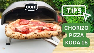 How To Cook a Chorizo Pizza with Herb Dough using the Ooni Koda 12