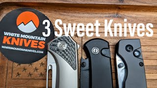 Woah, look what came from White Mountain Knives! 3 Sweet Knives. Unboxing!