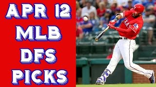 4/12/17 MLB Daily Fantasy Slate Breakdown + Picks