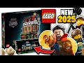 LEGO Tudor Corner Modular Building 2025 Set OFFICIALLY Revealed - A STRANGE Marvel Connection