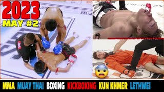 Top 50 Brutal Knockouts - MMA.Muay thai.Kickboxing.Boxing🌎2023.5 #2