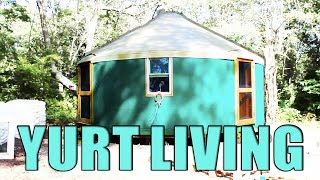 Living in a Yurt: Mother and Son Share Tiny Home