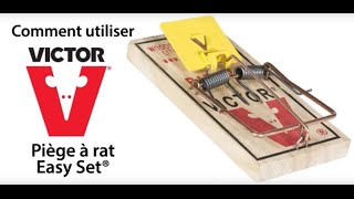 Piège à rat Victor® Easy Set® - Victorantinuisible.fr