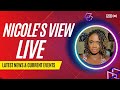 Nicole's View Live With Harvey Discussing Various News & Topics