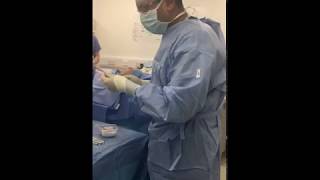 Mr Karri Discusses Why He Uses Small Syringes of Fat During Facial Fat Grafting Procedures