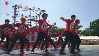 九州男児新鮮組 福岡城夏祭り① 20170812