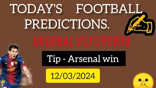 FOOTBALL PREDICTIONS TODAY 12/03/2024 SOCCER PREDICTIONS TODAY | BETTING TIPS TODAY #maskedbettor
