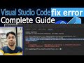 Command Not Found: code . Fix - Add Visual Studio Code Command to PATH