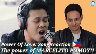 Marcelito Pomoy Cover Power of Love Reaction! LIVE on Wish 107.5