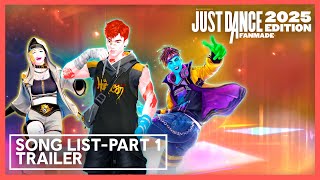 Just Dance 2025 Fanmade Edition - Fanmade Song List - Part 1