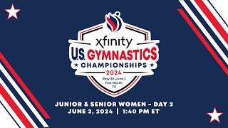 2024 Xfinity U.S. Gymnastics Championships - Junior & Senior Women - Day 2
