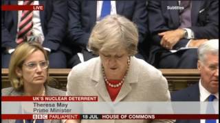 Trident debate: Theresa May vs Jeremy Corbyn