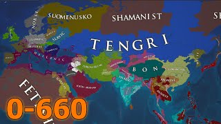 0 - 660 The Religion Wars - EU4 Timelapse