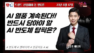 [생쇼 김준호 매니저] AI 열풍 계속된다! 반드시 담아야 할 'AI반도체' 탑픽은?