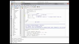 How to run a script in Simba