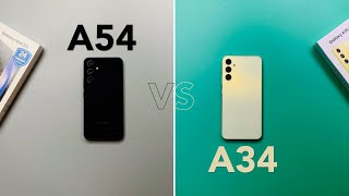 Samsung Galaxy A54 vs Samsung Galaxy A34