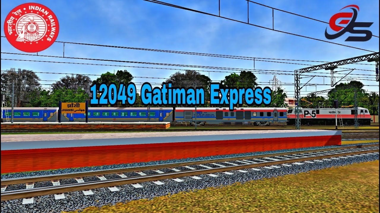 12049 Gatiman Express Msts Openrails Fastest Train Of India 160