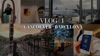 VLOG#1 Из Канады в Испанию: Моя самая спонтанная поездка ✈️🌴