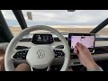 volkswagen id. buzz awd 70 mph highway range test driven until it dies