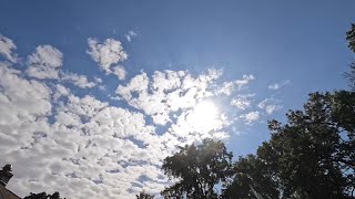 GWC Time Lapse - Sun Emerging from the Clouds - October 10, 2023