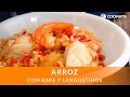 ARROZ con RAPE y LANGOSTINOS 🦐 Muy fácil de hacer con un resultado siempre perfecto- Cocinatis