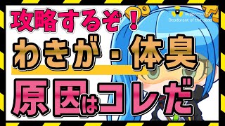 【わきが・体臭】発生の原因はこれ！加齢臭やミドル臭にも応用が利く攻略法を公開！【デオドラントオブザデッド】【【ゆっくり】】