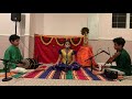 Americavil Margazhi Thiruvizha - Sakhyam Kaje | Rishabh Ranganathan | Soham Kaje