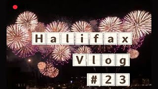 [2022王小胖和大虫哥]Halifax Vlog 23|60年一次的大烟花|Chanel 秋冬限量tweed眼影|生活就是一个7日接着又一个7日